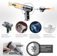 Mini Aspirador e Soprador Portátil 5 em 1: Limpeza Completa e Poderosa com USB - imagem 5