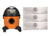 Kit com 9 Sacos Descartáveis Biodegradáveis para Aspirador Lavor Wash Compact Eco 1250W - Proteção e Higiene com Dupla Filtragem - imagem 1