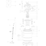 Kit com 3 Tubos Extensor Reto para Aspirador WAP GTW Inox 20 - Alcance Máximo e Limpeza Profunda - imagem 5