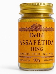 Assafétida Hing 50g Delhi Tempero Indiano Importado - Sem glúten - imagem 1