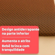 Assento Infantil com Encosto Coelho - Segurança e Conforto para Bebês Sentarem com Estabilidade - imagem 4