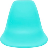 Assento para Cadeira Charles Eiffel Azul Turquesa - Polipropileno Resistente com Design Ergonômico - imagem 2