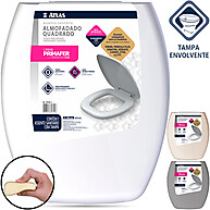 Assento Sanitário Almofadado Atlas: Conforto e Durabilidade - imagem 1