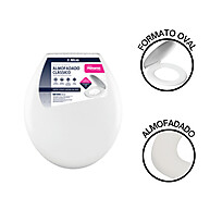 Assento Sanitário Almofadado Atlas: Conforto e Praticidade - imagem 1