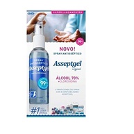 Spray Antisséptico Asseptgel 120ml - Higienização Eficiente e Portátil - imagem 4