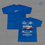 Camisa Ayrton Senna McLaren MP4 com Assinatura - imagem 1