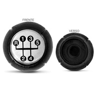 Manopla Bola Câmbio Esportiva Corsa, Celta, Prisma, Montana, Astra, Vectra, Meriva, Zafira e Classic - Preto e Prata - imagem 4