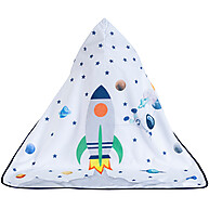 Toalha com Capuz Bebê: Leão e Astronauta 🦁🚀 - imagem 1