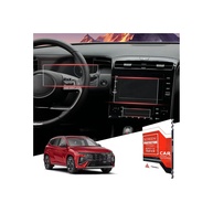 Protetor de Tela ASZSK Vidro Temperado 9H+ para Hyundai Tucson 2022-2024 (10.25"+8") - HD Claro e Toque Suave - imagem 1