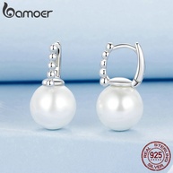 Brincos de Pérola Bamoer 925: Elegância Atemporal - imagem 2