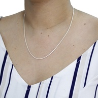 Corrente Prata 925 Baiano: Elegância Atemporal - imagem 2
