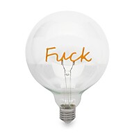 Luminária Filamento Fuck: Ilumine com Atitude! - imagem 2