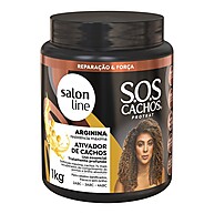 Ativador de Cachos Salon Line: Reconstrução Poderosa! - imagem 1