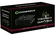 Fonte Gamemax Gp750 750w 80 Plus Bronze Pfc Ativo Preta - imagem 2