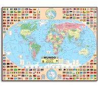 Mapa Mundi Político 2025 Atualizado: Atlas Geográfico Escolar Completo - imagem 2