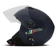 Capacete New Atomic Elite Brilhante Dark Blue: Segurança e Estilo para Sua Pilotagem - imagem 2