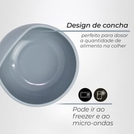 Freso Baby Tigela Alimentação Blw Silicone Atóxico Antibacteriano com Ventosa - Segura e Prática para Bebês - imagem 3