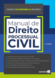 Manual de Direito Processual Civil 11ª Edição 2025: Domine o CPC com Atualizações Essenciais - imagem 1