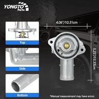 Carcaça de Termostato de Alumínio Atualizada 902-852 para Dodge Durango, Jeep Grand Cherokee e Wrangler 3.6L - imagem 5