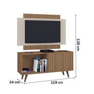 Rack Painel TV 50" Ripado Málaga - Atualle - imagem 2