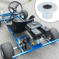 ASHATA Cubo Roda Dianteira 17mm: Estabilidade e Durabilidade para seu Kart, ATV e UTV - imagem 5