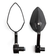 Espelho Retrovisor Redondo Moto Alumínio - Estilo Clássico para Cruiser, Chopper e ATV (Guidão 22mm) - imagem 3
