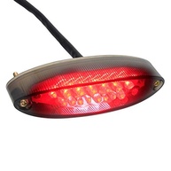 Lanterna Traseira LED Fumê NTHREEAUTO Universal para Moto e ATV - Freio e Placa - imagem 2