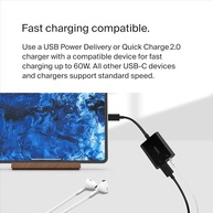 Belkin RockStar™ USB-C para Áudio 3.5mm com Carregamento Simultâneo | Compatível com iPad Pro, Galaxy, Pixel e Mais - imagem 4