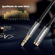 QCYDOBRASIL Cabo de Extensão de Áudio 3.5mm: Liberdade e Qualidade de Som por 5 Metros! - imagem 3
