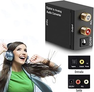Adaptador Conversor de Áudio Digital (Óptico) para Analógico LE-5552 - imagem 5
