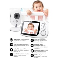 Babá Eletrônica VB603 com Câmera HD, Visão Noturna, Áudio 2 Vias e Tela 2.4" - Controle Total do Ambiente do Bebê - imagem 5