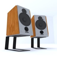 Suporte de Mesa para Monitores de Áudio e Caixas de Som - Par com Design Profissional - imagem 5