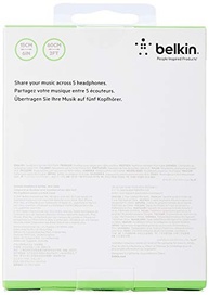 Belkin Rockstar: Divisor de Áudio para 5 Fones de Ouvido - Compartilhe Música e Aprendizado! - imagem 5