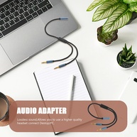Divisor de Áudio para Headset: 2 em 1! - imagem 2