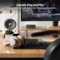 Fosi Audio Q4: Amplificador Mini DAC USB 24 bits 192 KHz para Áudio Imersivo - imagem 5