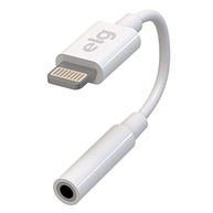 Cabo Adaptador Lightning para P3 (3.5mm) ELG ADP8P3 - Áudio para iPhone/iPad Branco - imagem 2