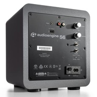 Audioengine S6: Subwoofer Compacto 210W para Graves Potentes - Ideal para Jogadores, Músicos e Cinéfilos (Cinza) - imagem 3