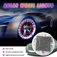 Augeny 4 Peças Luzes de Roda Solar LED para Carro - Segurança e Estilo Noturno - imagem 4