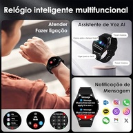 Smartwatch Aurafit: Seu Companheiro Completo para Aventura e Bem-Estar | GPS, Chamadas, 150+ Esportes - imagem 5