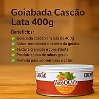 Goiabada Cascão Vovô Olavo 400g – Sabor Mineiro Autêntico - imagem 2
