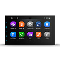 Central Multimídia 7" Faaftech: CarPlay & Android Auto - imagem 2