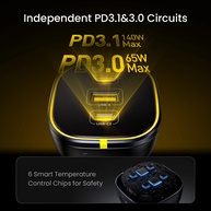 Carregador Auto AOHI 165W: Power Delivery Rápido! - imagem 3