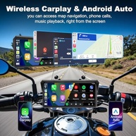 Central Multimídia 20,6cm para Moto: Carplay 4K, Câmeras Duplas e Android Auto - imagem 5