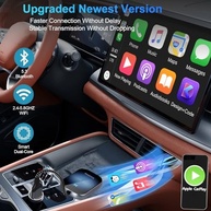 Adaptador CarPlay e Android Auto Sem Fio: Transforme Seu Carro Instantaneamente! - imagem 3