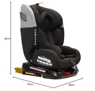 Cadeira para Auto Premium Baby Prime: Segurança e Conforto de 0 a 36 Meses (Preto) - imagem 3