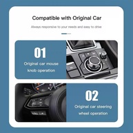 Kit CarPlay e Android Auto Mazda TK78-66-9U0C: Transforme seu Carro (2015-2020) - imagem 4