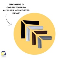 Boiserie Moldura Roda Meio de Eva Autocolante Sirius 2,5cm - Transforme Seu Ambiente com Elegância - imagem 5