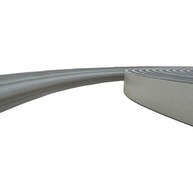 Boiserie Moldura Roda Meio de Eva Autocolante Sirius 4cmx1,5cm - 5 Metros Cinza | Decore com Estilo e Facilidade - imagem 2