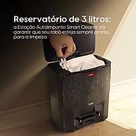 Ropo Smart Pet: Robô Aspirador Autolimpante - imagem 2