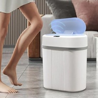 Lixeira Automática 12L com Sensor Inteligente – Abertura e Fechamento Automáticos para Cozinha, Banheiro e Escritório - imagem 5